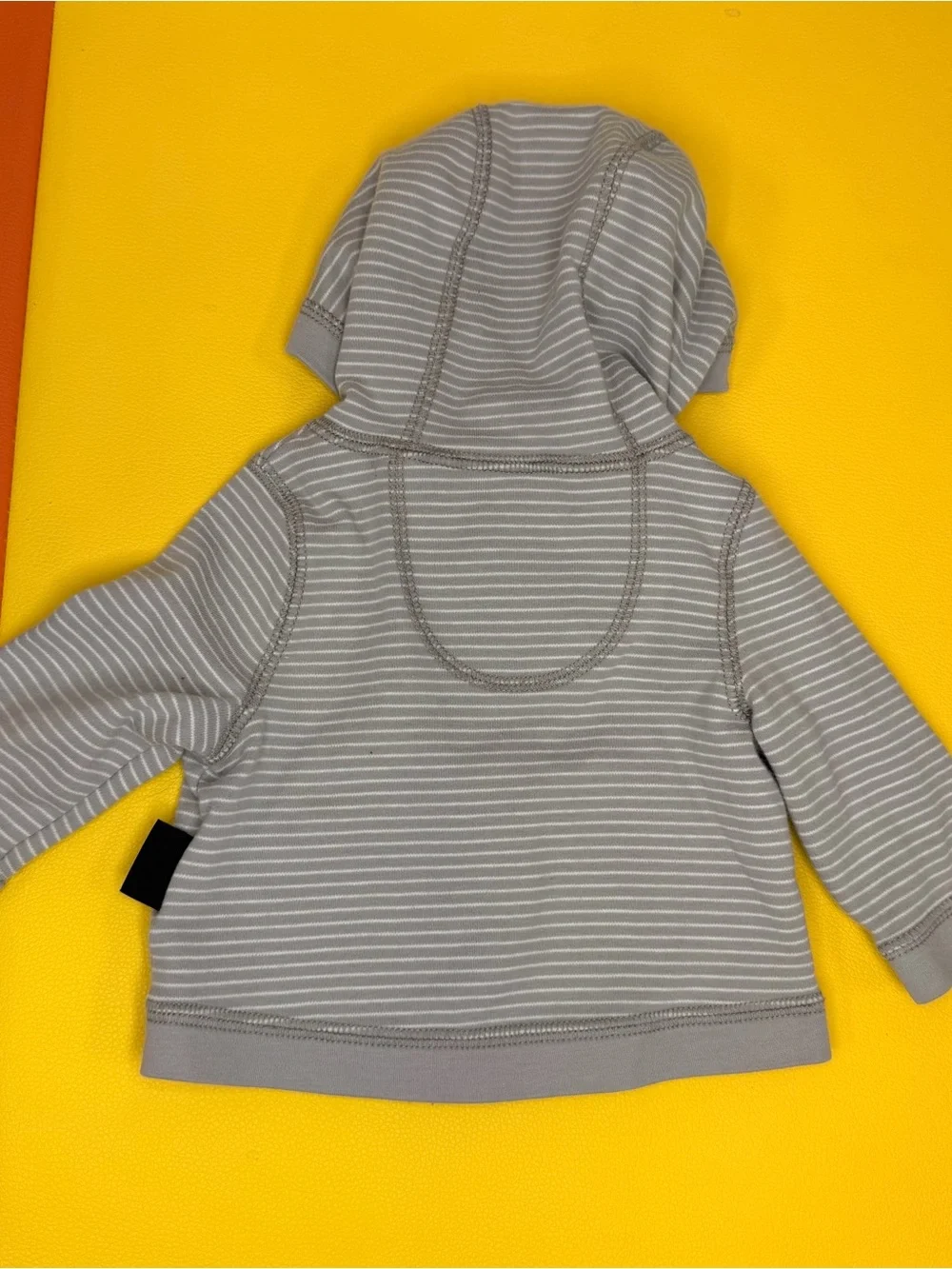 Patagonia Striped Cotton Baby Hoodie Jacket Bundle of Two Newborn & 0-3Months
